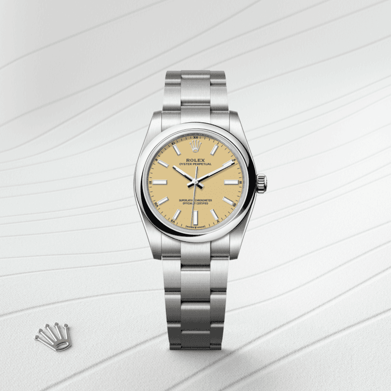 rolex Oyster Perpetual in Oystersteel, M124200-0007 - Global Watch Company (GWC)