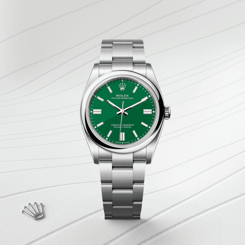 rolex Oyster Perpetual in Oystersteel, M126000-0005 - Global Watch Company (GWC)