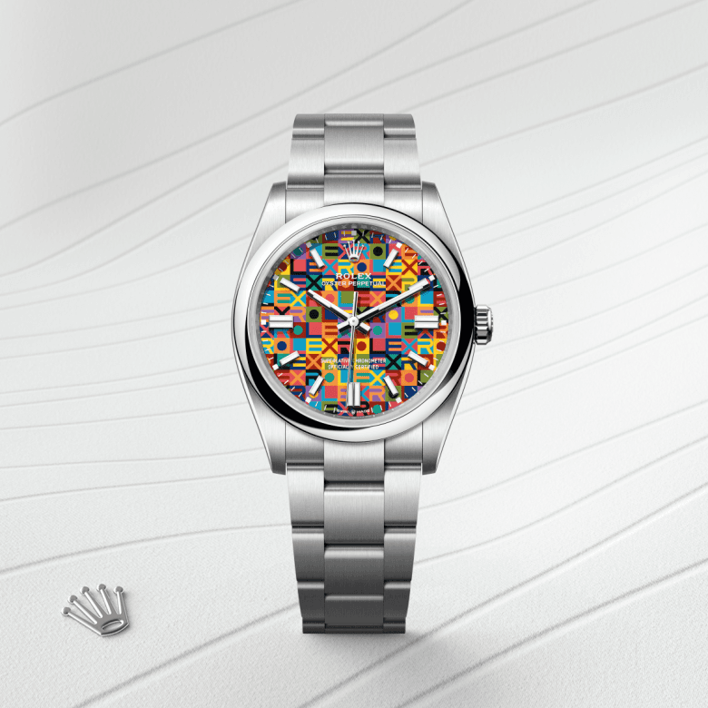 rolex Oyster Perpetual in Oystersteel, M126000-0016 - Global Watch Company (GWC)