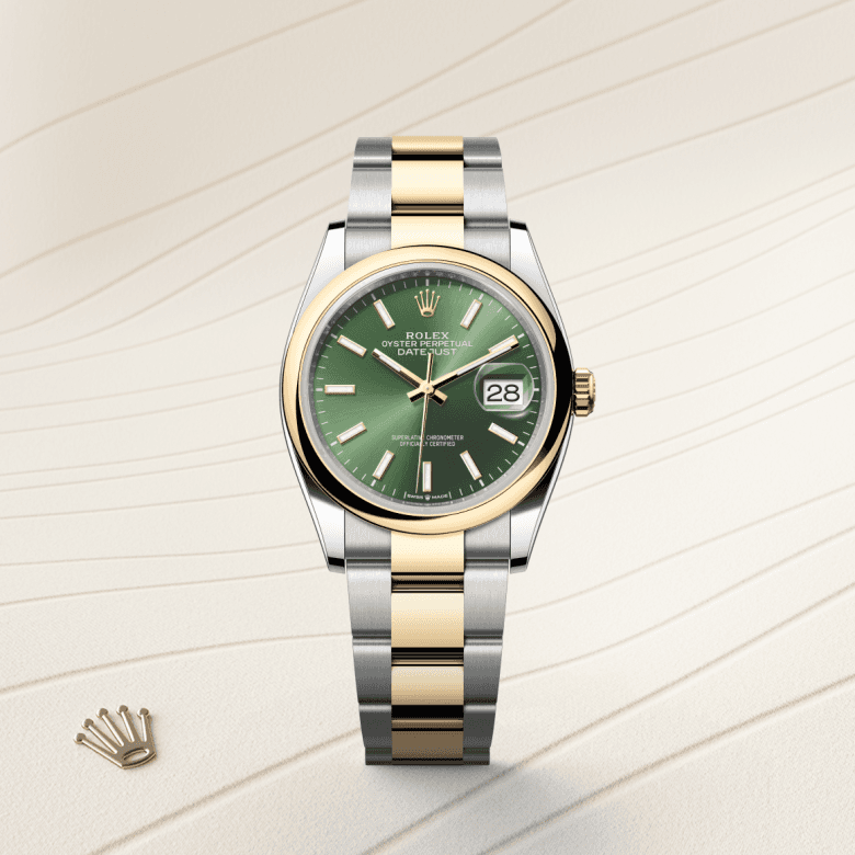 rolex Datejust in Yellow Rolesor - combination of Oystersteel and yellow gold, M126203-0058 - Global Watch Company (GWC)