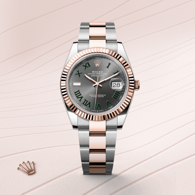 rolex Datejust in Everose Rolesor - combination of Oystersteel and Everose gold, M126331-0015 - Global Watch Company (GWC)