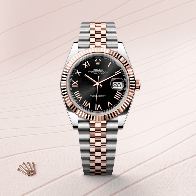 rolex Datejust in Everose Rolesor - combination of Oystersteel and Everose gold, M126331-0024 - Global Watch Company (GWC)