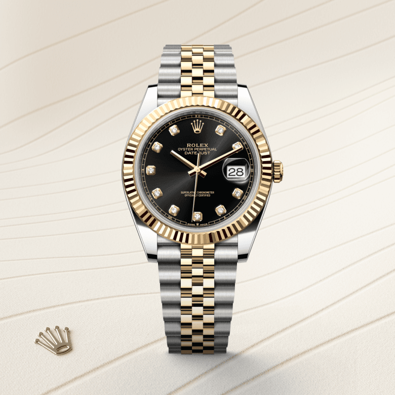 rolex Datejust in Yellow Rolesor - combination of Oystersteel and yellow gold, M126333-0006 - Global Watch Company (GWC)