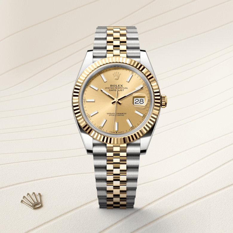 rolex Datejust in Yellow Rolesor - combination of Oystersteel and yellow gold, M126333-0010 - Global Watch Company (GWC)
