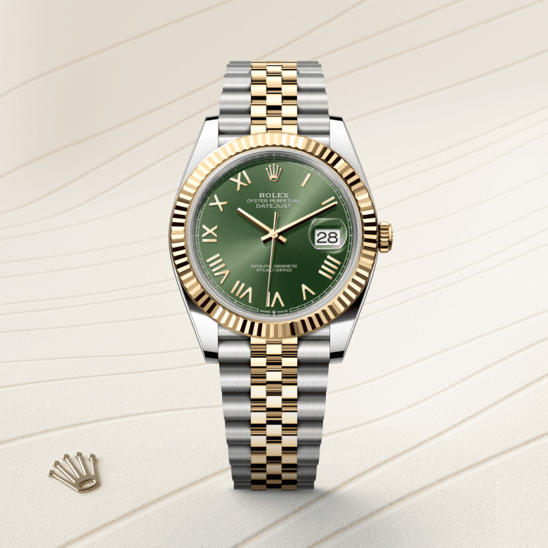 rolex Datejust in Yellow Rolesor - combination of Oystersteel and yellow gold, M126333-0024 - Global Watch Company (GWC)