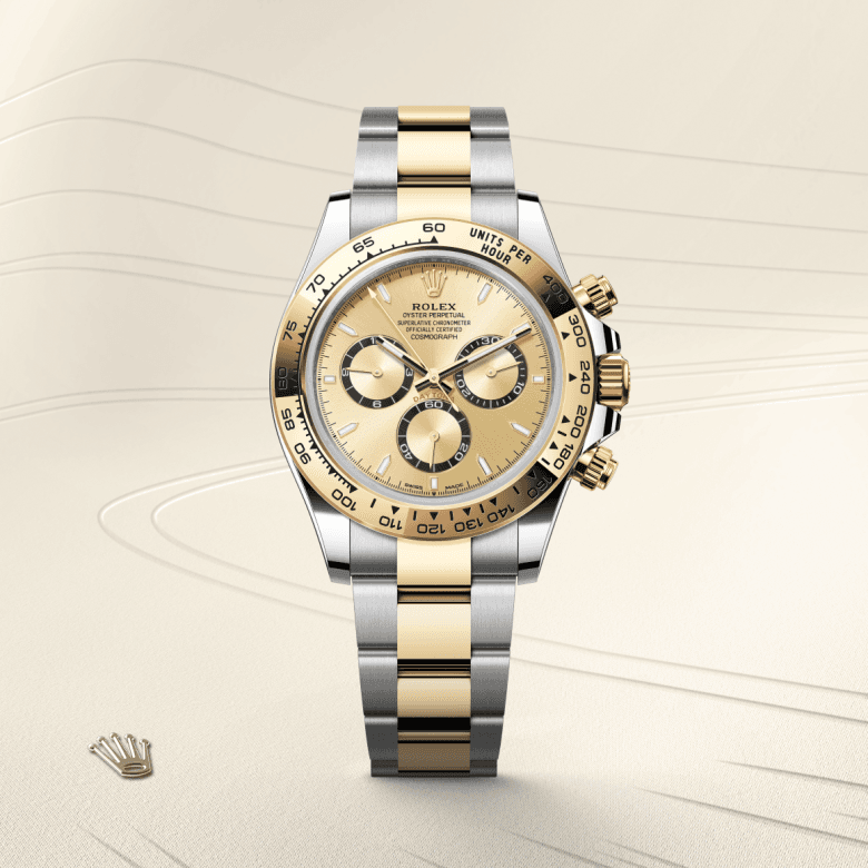 rolex Cosmograph Daytona in Yellow Rolesor - combination of Oystersteel and yellow gold, M126503-0004 - Global Watch Company (GWC)
