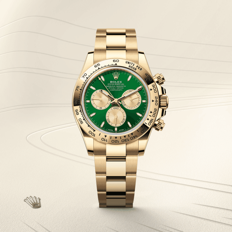 rolex Cosmograph Daytona in 18 ct yellow gold, M126508-0008 - Global Watch Company (GWC)