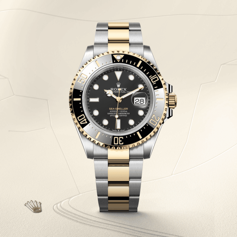 rolex Sea-Dweller in Yellow Rolesor - combination of Oystersteel and yellow gold, M126603-0001 - Global Watch Company (GWC)