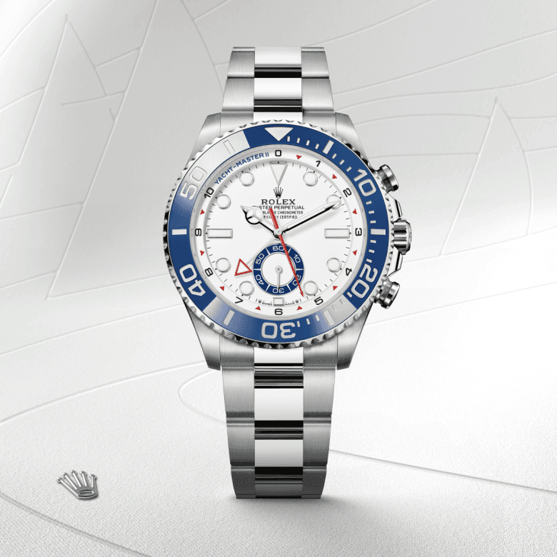 rolex Yacht-Master II in Oystersteel, M126680-0001 - Global Watch Company (GWC)