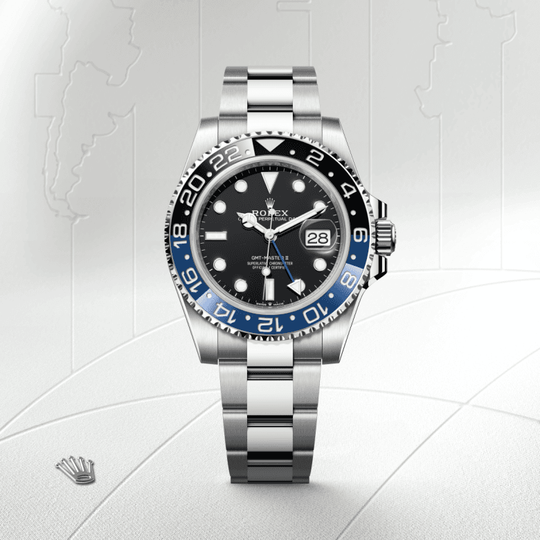 rolex GMT-Master II in Oystersteel, M126710BLNR-0003 - Global Watch Company (GWC)