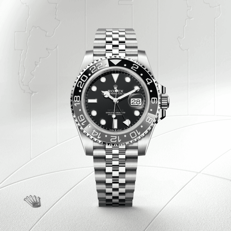 rolex GMT-Master II in Oystersteel, M126710GRNR-0003 - Global Watch Company (GWC)