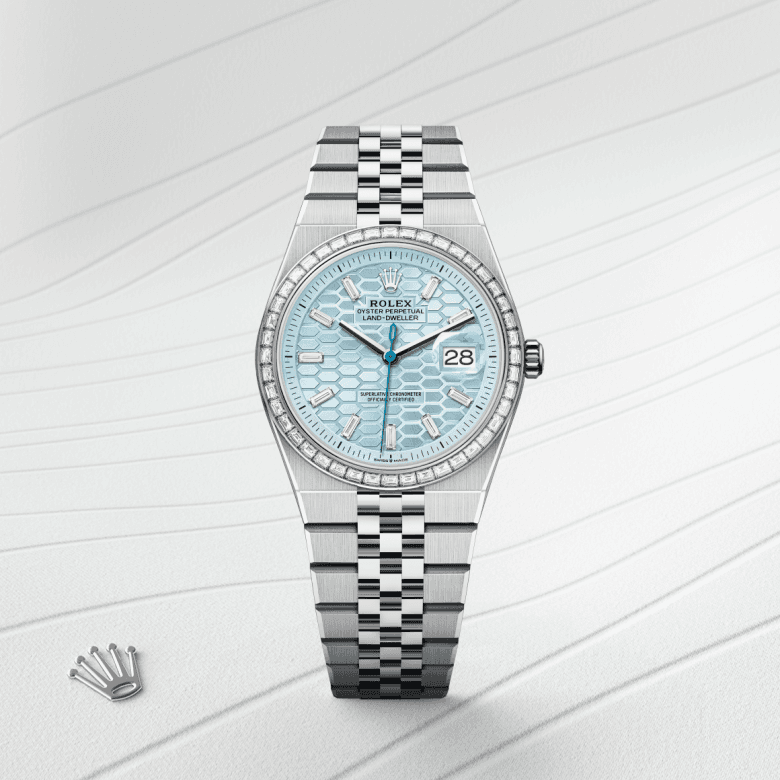 rolex Land-Dweller in Platinum, M127286TBR-0001 - Global Watch Company (GWC)