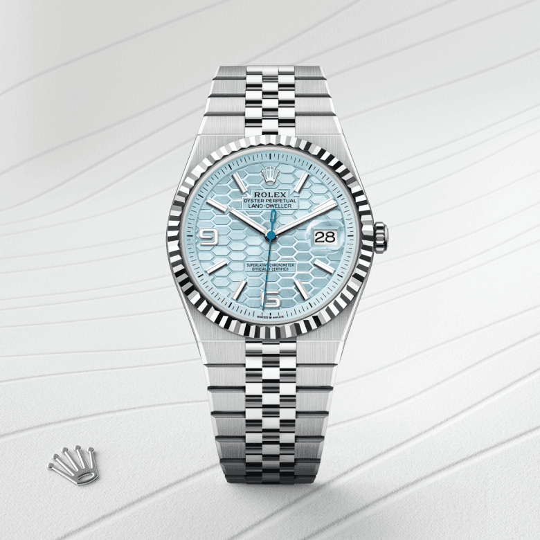 rolex Land-Dweller in Platinum, M127336-0001 - Global Watch Company (GWC)