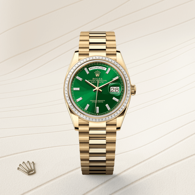 rolex Day-Date in 18 ct yellow gold, M128398TBR-0035 - Global Watch Company (GWC)