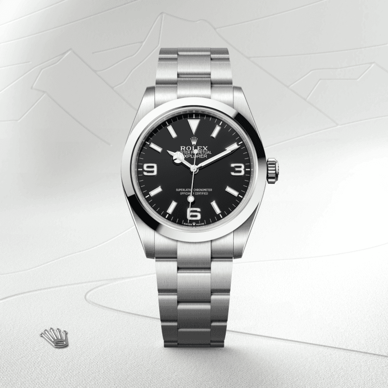 rolex Explorer in Oystersteel, M224270-0001 - Global Watch Company (GWC)