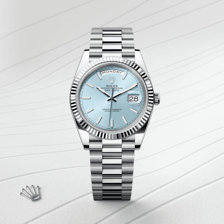 rolex Day-Date in Platinum, M228236-0018 - Global Watch Company (GWC)