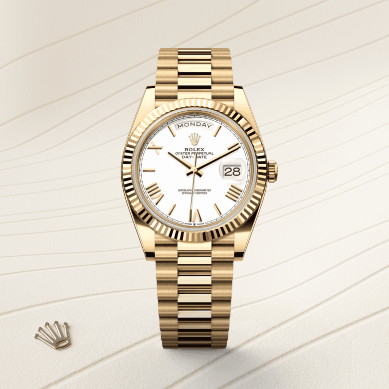 rolex Day-Date in 18 ct yellow gold, M228238-0042 - Global Watch Company (GWC)