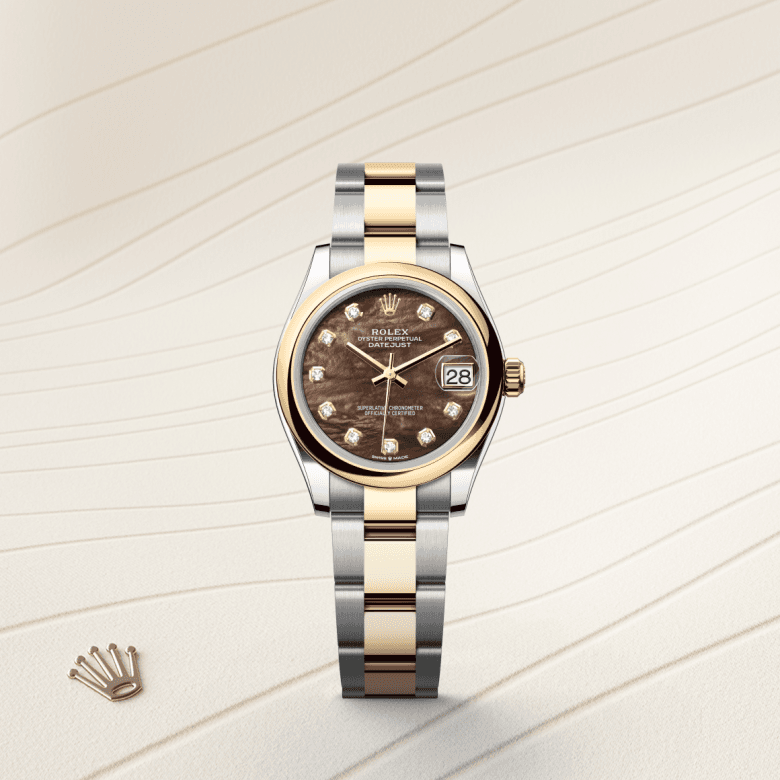 rolex Datejust in Yellow Rolesor - combination of Oystersteel and yellow gold, M278243-0023 - Global Watch Company (GWC)