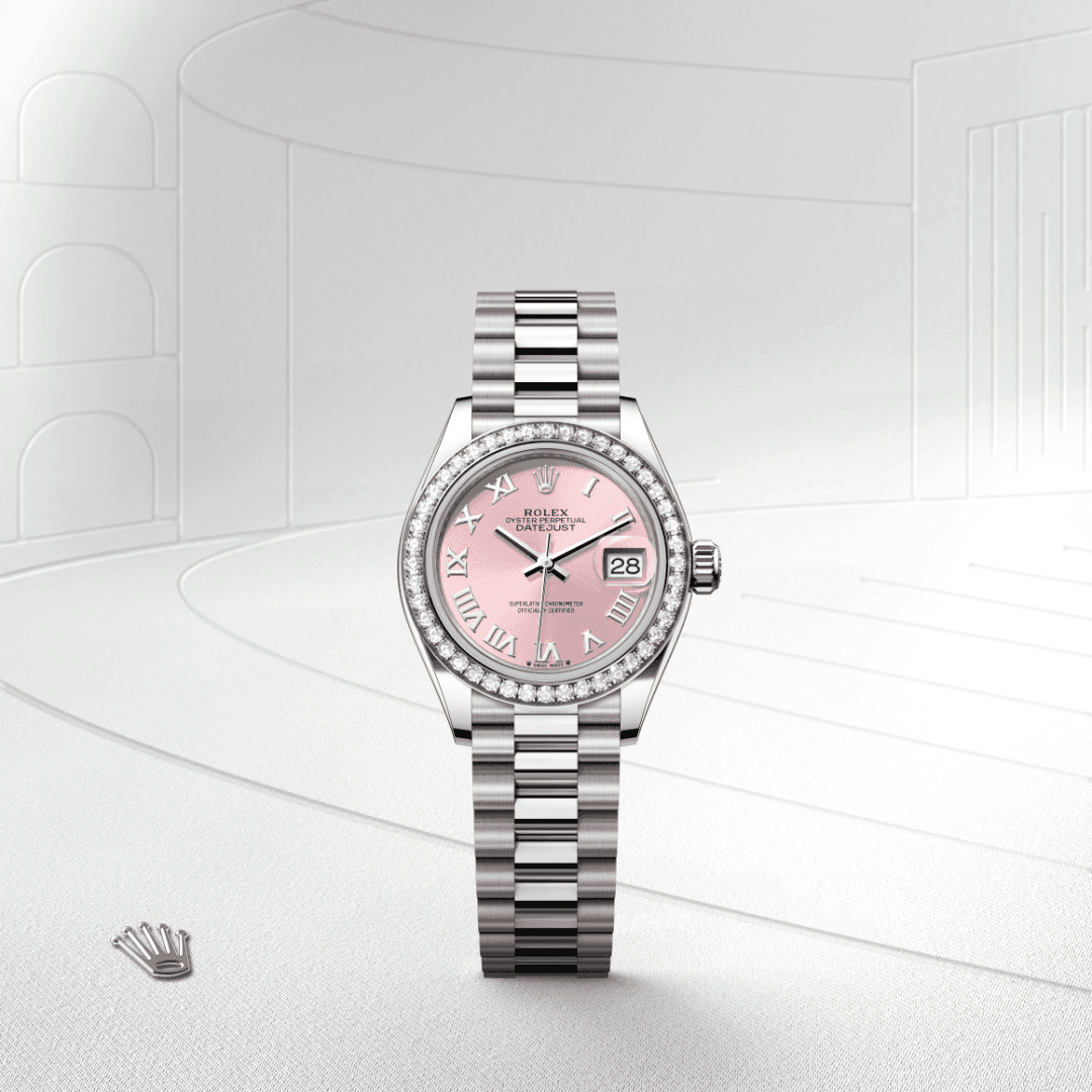 rolex Lady-Datejust in 18 ct white gold, M279139RBR-0012 - Global Watch Company (GWC)