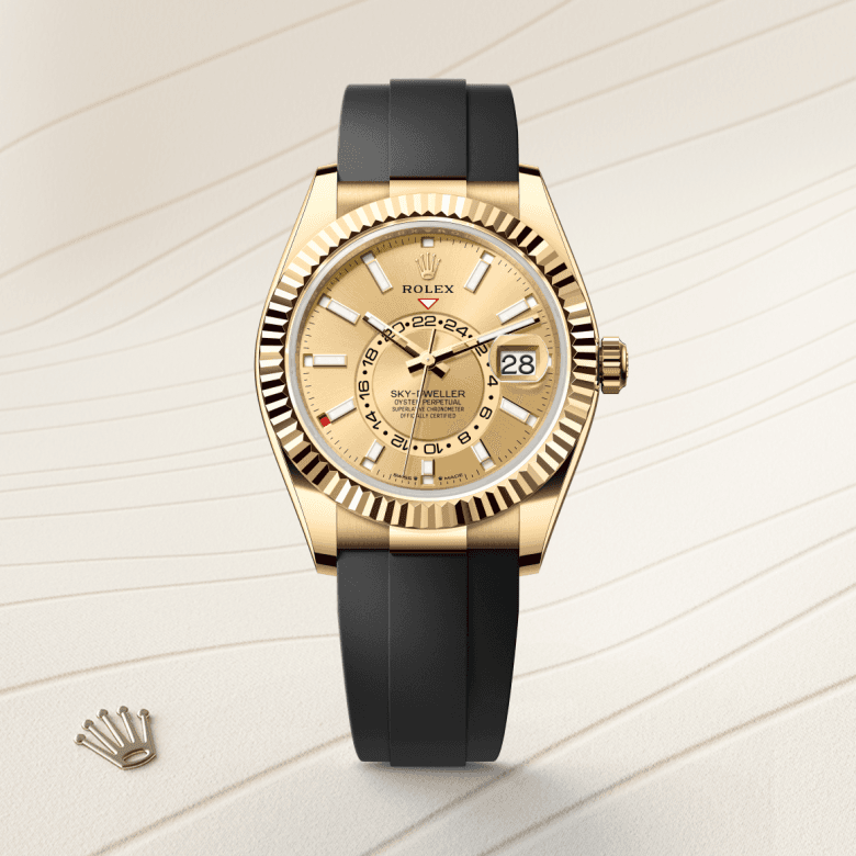 rolex Sky-Dweller in 18 ct yellow gold, M336238-0001 - Global Watch Company (GWC)