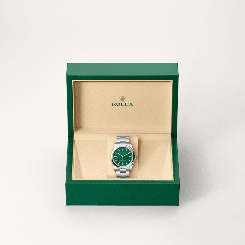 rolex Oyster Perpetual in Oystersteel, M126000-0005 - Global Watch Company (GWC)