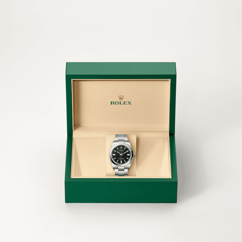 rolex Oyster Perpetual in Oystersteel, M126000-0014 - Global Watch Company (GWC)