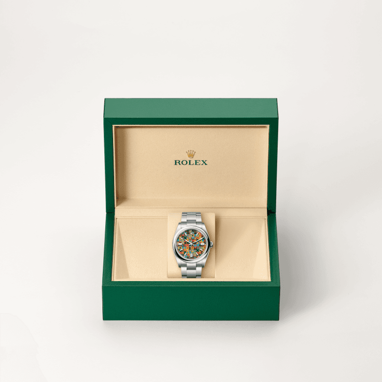 rolex Oyster Perpetual in Oystersteel, M126000-0016 - Global Watch Company (GWC)