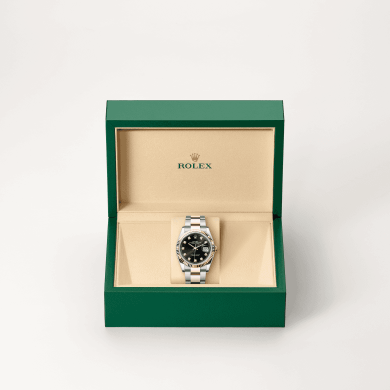 rolex Datejust in Everose Rolesor - combination of Oystersteel and Everose gold, M126231-0020 - Global Watch Company (GWC)