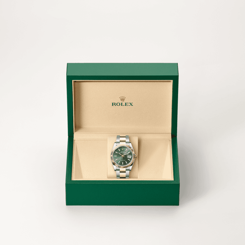 rolex Datejust in Yellow Rolesor - combination of Oystersteel and yellow gold, M126233-0058 - Global Watch Company (GWC)