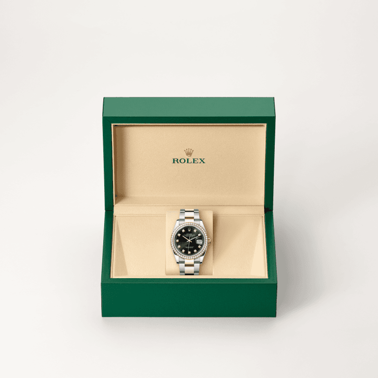 rolex Datejust in Everose Rolesor - combination of Oystersteel and Everose gold, M126281RBR-0008 - Global Watch Company (GWC)