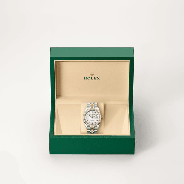 rolex Datejust in Yellow Rolesor - combination of Oystersteel and yellow gold, M126283RBR-0009 - Global Watch Company (GWC)