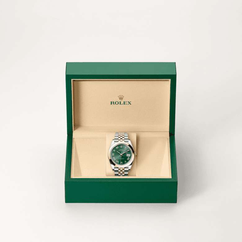 rolex Datejust in Everose Rolesor - combination of Oystersteel and Everose gold, M126301-0022 - Global Watch Company (GWC)
