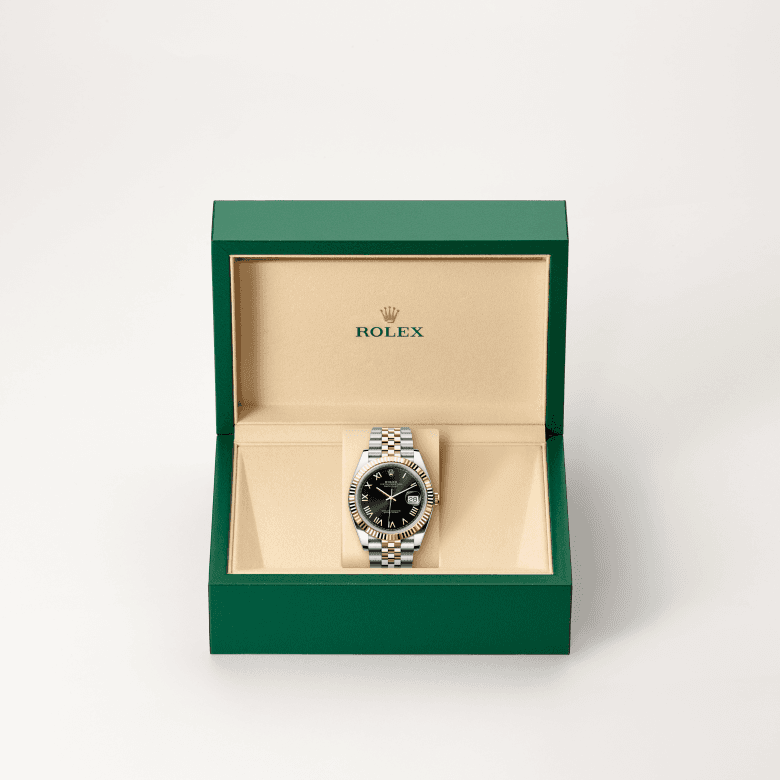 rolex Datejust in Everose Rolesor - combination of Oystersteel and Everose gold, M126331-0024 - Global Watch Company (GWC)