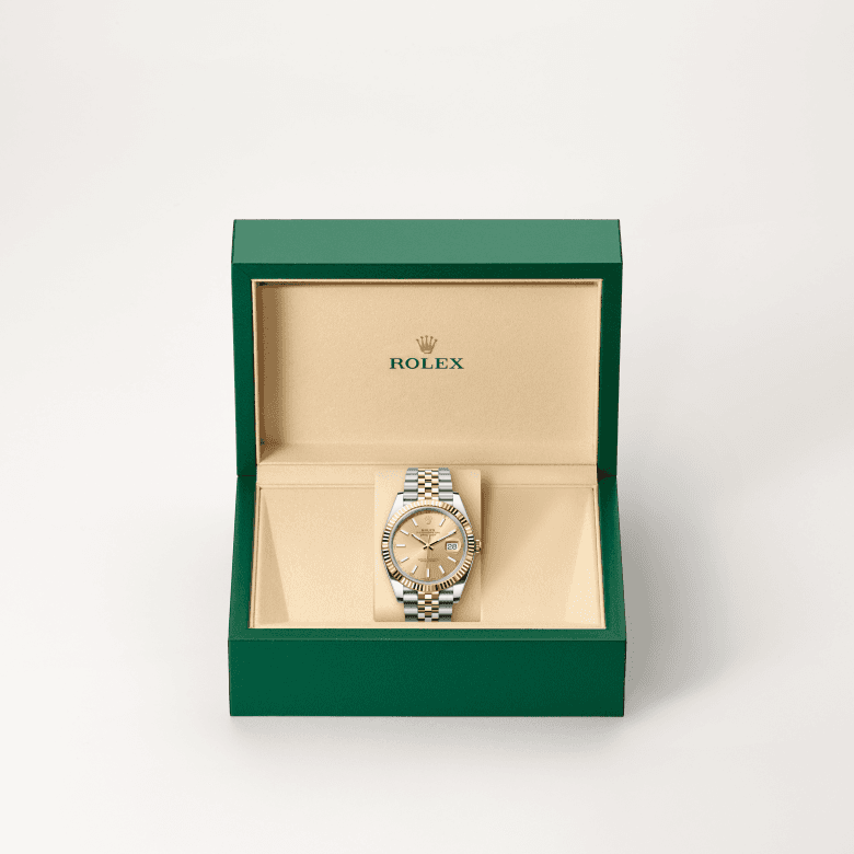 rolex Datejust in Yellow Rolesor - combination of Oystersteel and yellow gold, M126333-0010 - Global Watch Company (GWC)