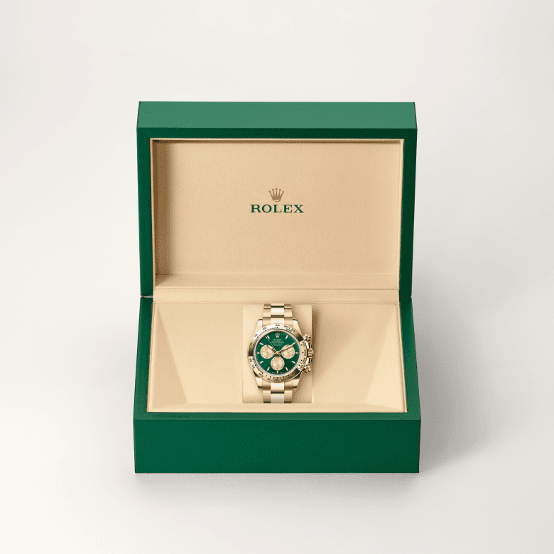 rolex Cosmograph Daytona in 18 ct yellow gold, M126508-0008 - Global Watch Company (GWC)