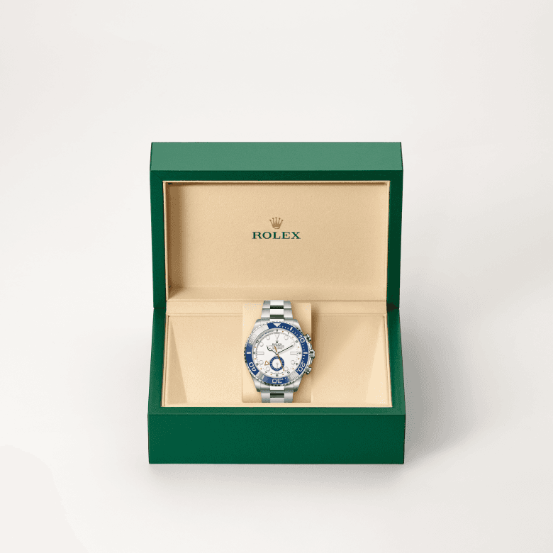 rolex Yacht-Master II in Oystersteel, M126680-0001 - Global Watch Company (GWC)