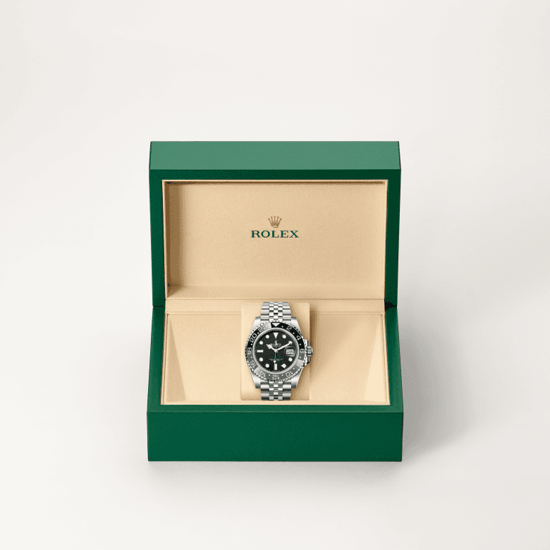 rolex GMT-Master II in Oystersteel, M126710GRNR-0003 - Global Watch Company (GWC)