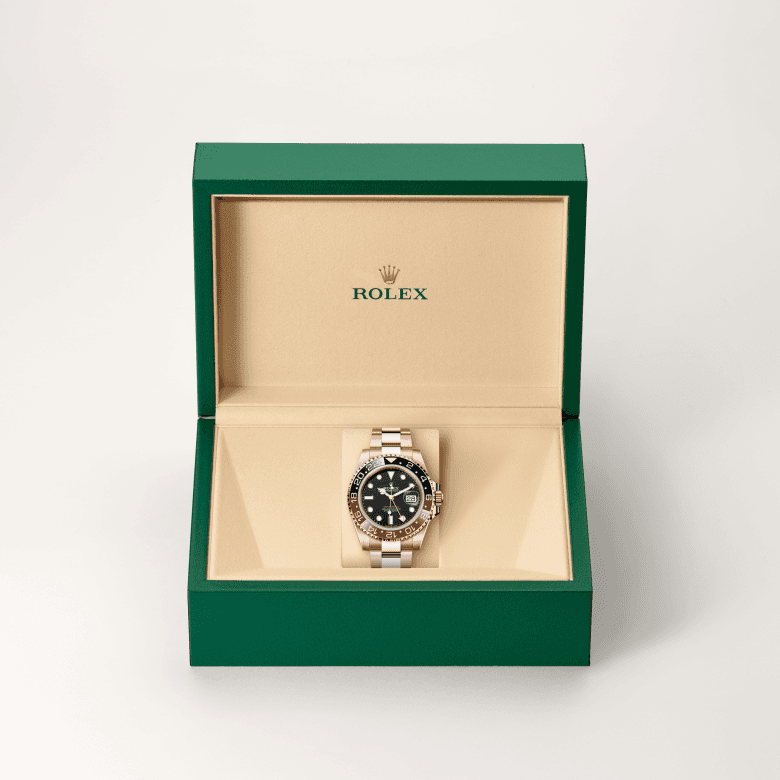 rolex GMT-Master II in 18 ct Everose gold, M126715CHNR-0001 - Global Watch Company (GWC)