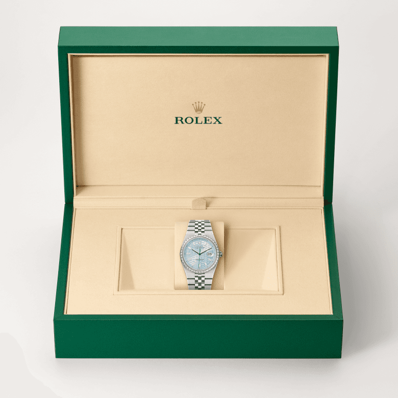 rolex Land-Dweller in Platinum, M127286TBR-0001 - Global Watch Company (GWC)