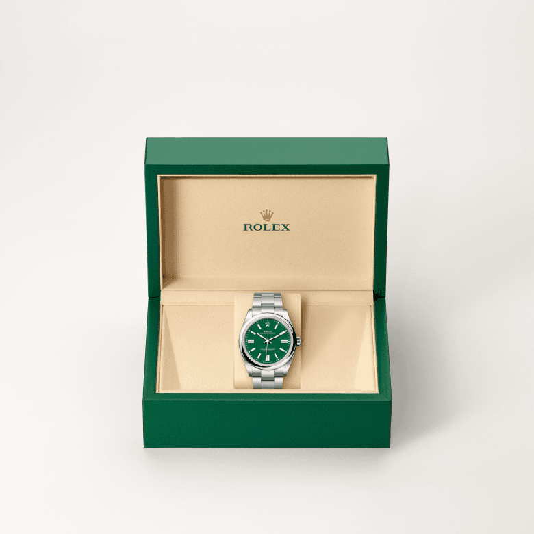 rolex Oyster Perpetual in Oystersteel, M134300-0004 - Global Watch Company (GWC)
