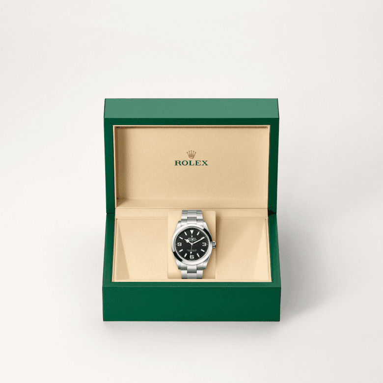 rolex Explorer in Oystersteel, M224270-0001 - Global Watch Company (GWC)