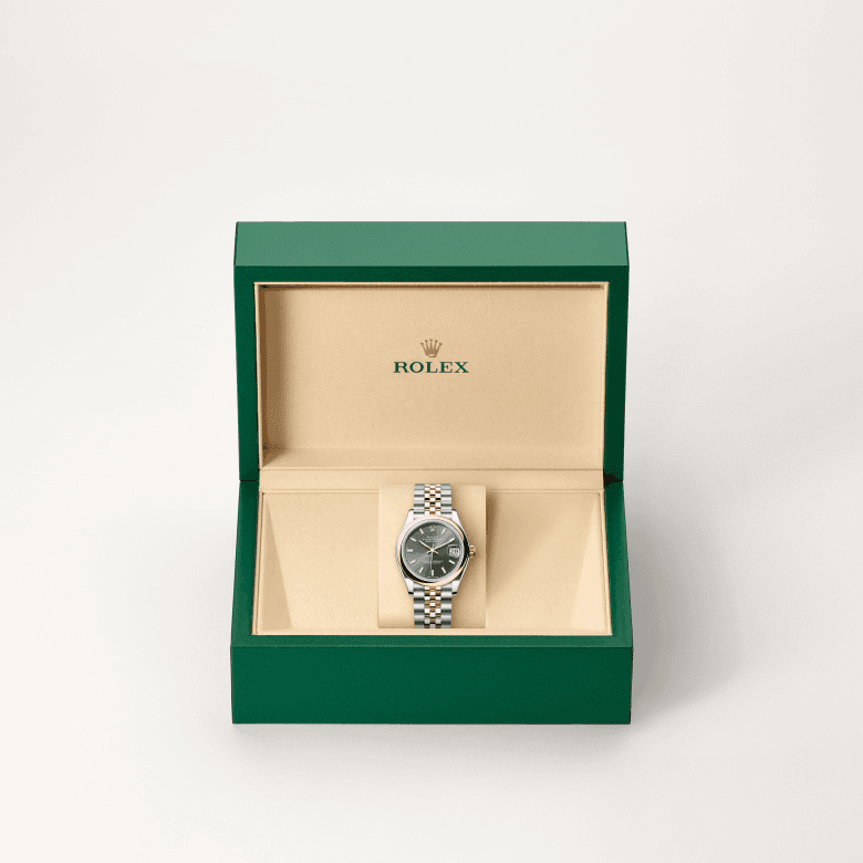 rolex Datejust in Everose Rolesor - combination of Oystersteel and Everose gold, M278241-0018 - Global Watch Company (GWC)