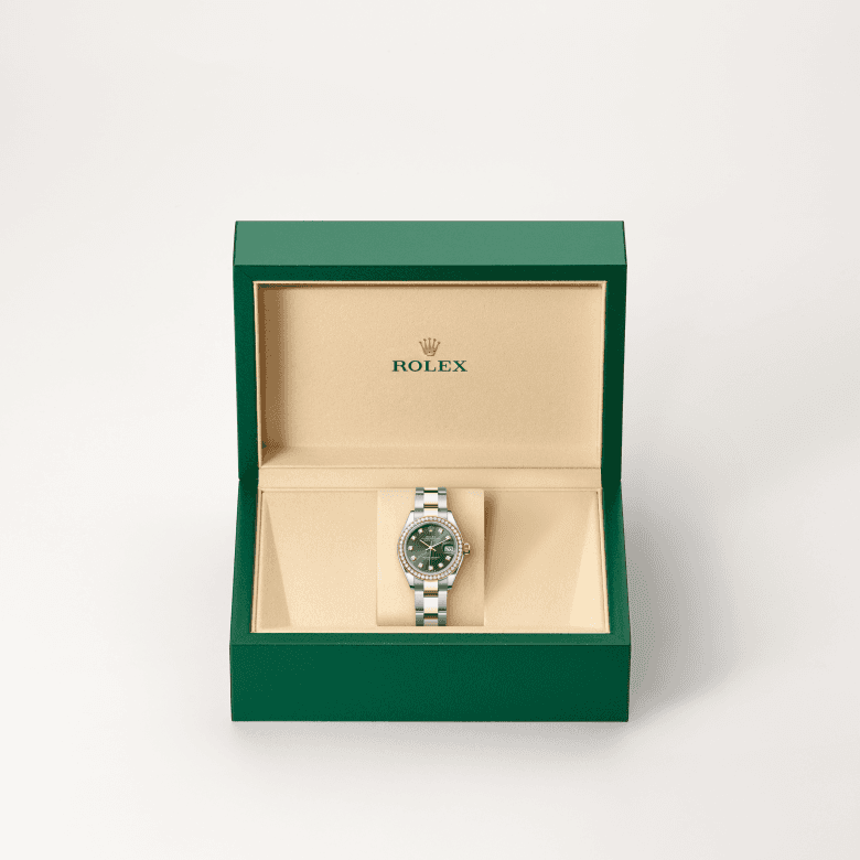 rolex Lady-Datejust in Everose Rolesor - combination of Oystersteel and Everose gold, M279381RBR-0008 - Global Watch Company (GWC)