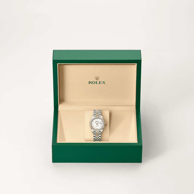 rolex Lady-Datejust in Everose Rolesor - combination of Oystersteel and Everose gold, M279381RBR-0021 - Global Watch Company (GWC)