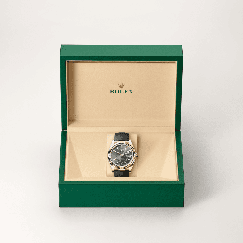rolex Sky-Dweller in 18 ct Everose gold, M336235-0004 - Global Watch Company (GWC)