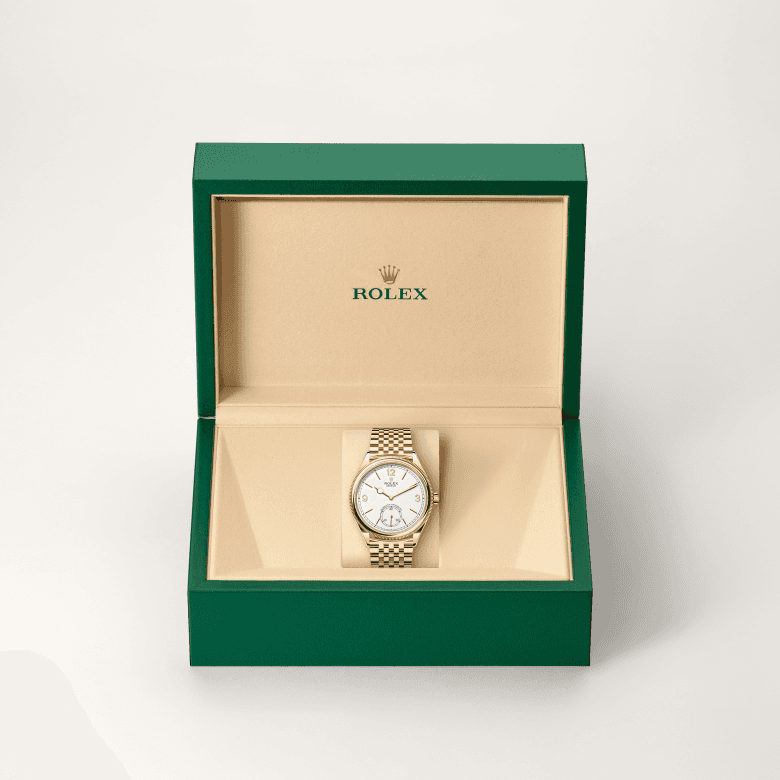 rolex 1908 in 18 ct yellow gold, M52508-0008 - Global Watch Company (GWC)