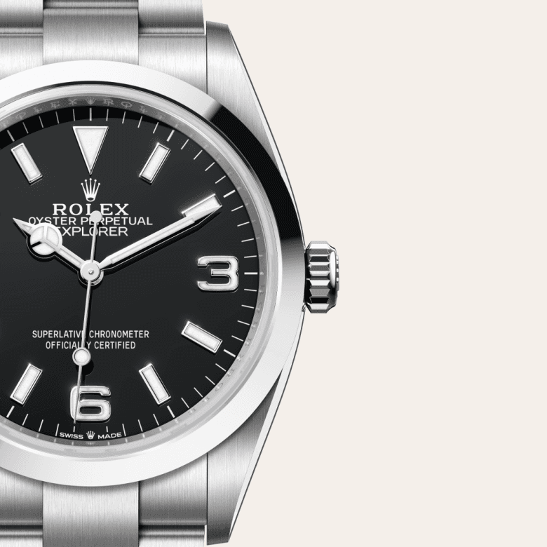 rolex Explorer in Oystersteel, M124270-0001 - Global Watch Company (GWC)