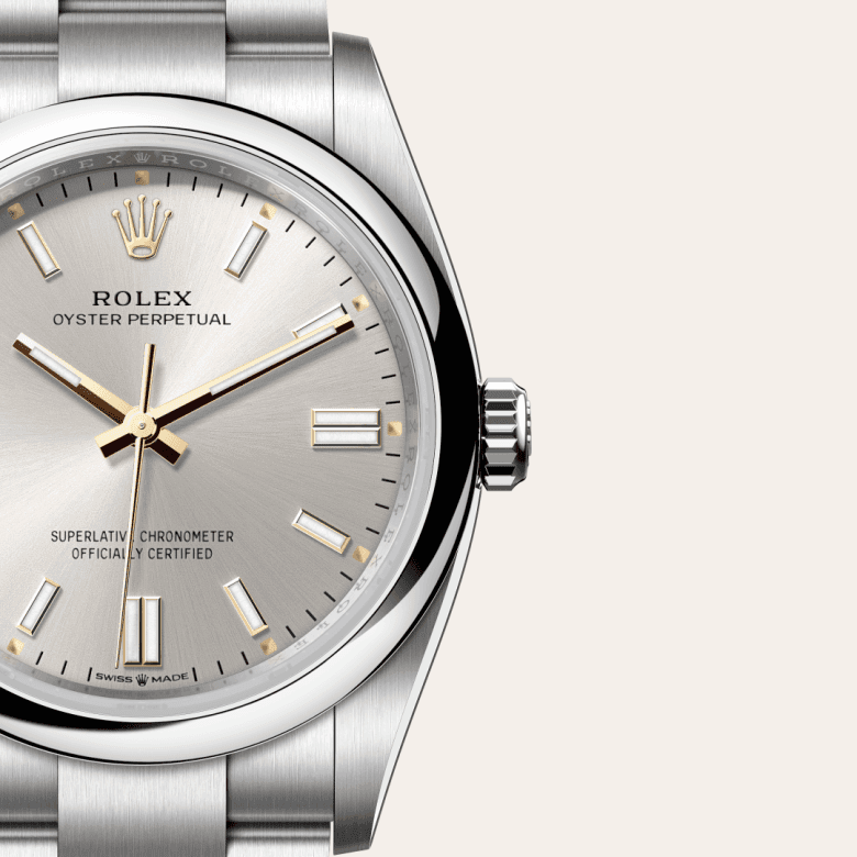 rolex Oyster Perpetual in Oystersteel, M126000-0001 - Global Watch Company (GWC)