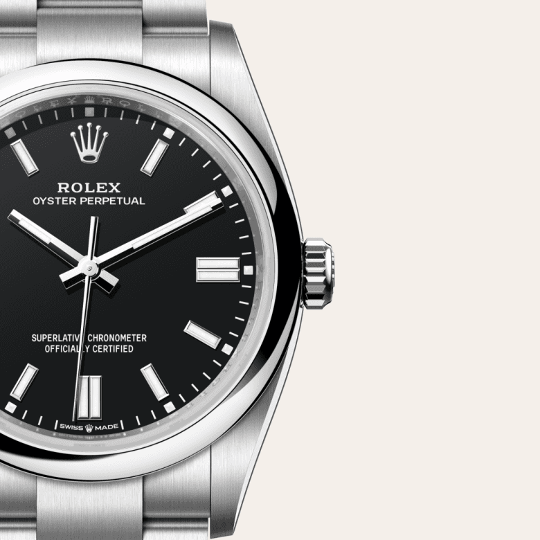 rolex Oyster Perpetual in Oystersteel, M126000-0014 - Global Watch Company (GWC)