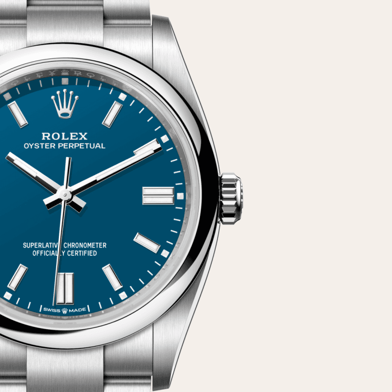 rolex Oyster Perpetual in Oystersteel, M126000-0015 - Global Watch Company (GWC)